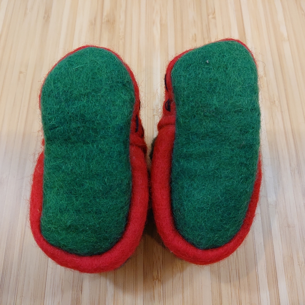 Anthropologie Strawberry Baby Booties - Picture 5 of 6